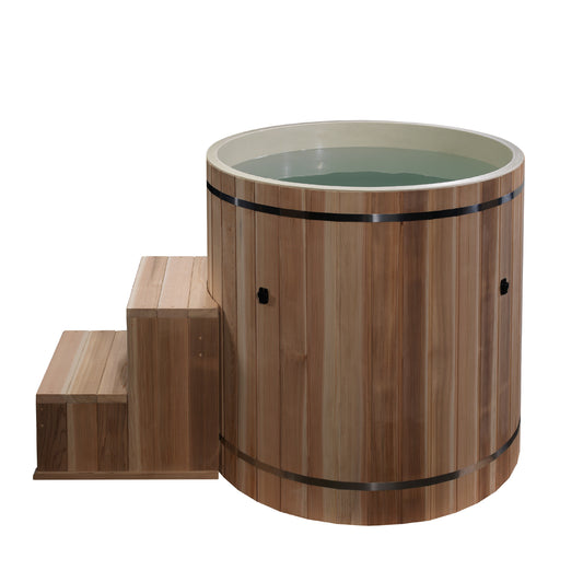Dynamic Cold Therapy Barrel - Plastic with Pacific Cedar Exterior