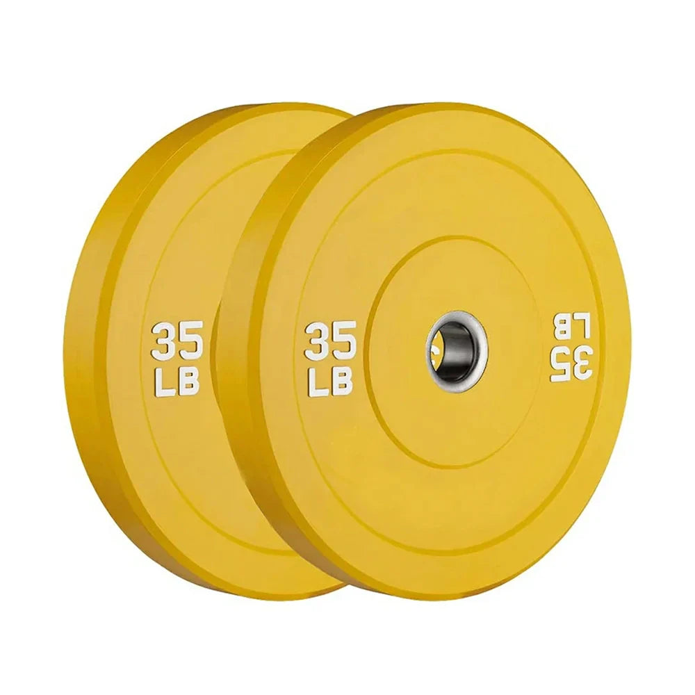 2" Olympic Low Bounce Color Rubber Weight Plates